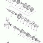 YZ85 YZ85E Трансмиссия