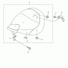BOLT R SPEC XVS95CFCB/XVS95CFCS/XVS95CFB/XVS95CFS Сидение