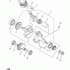 TTR125LE TTR125LEE Коленчатый вал и Поршень