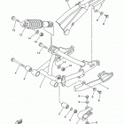 TTR50E TTR50EE Задний рычаг подвески
