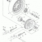 BOLT R SPEC XVS95CFCB/XVS95CFCS/XVS95CFB/XVS95CFS Заднее колесо