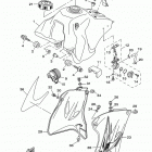 TTR230 TTR230E Топливный бак