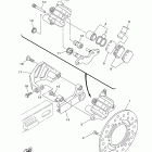 YZ85 YZ85D Задний суппорт