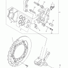 YZ250 YZ250E2 Передний тормозной суппорт