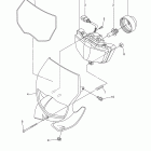 WR250F WR250FD Фара