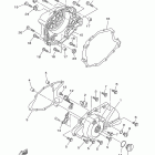 TW200 TW200E1/TW200E1C Крышка картера двигателя