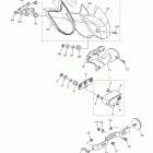V STAR 950 XVS95DW/XVS95DB/XVS95DCW/XVS95DCB Фонарь задний