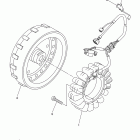 V STAR 1300 XVS13ADCB/XVS13ADB Генератор