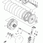 TW200 TW200E1/TW200E1C Сцепление