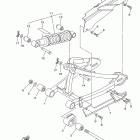 TTR110E TTR110ED Задний рычаг подвески