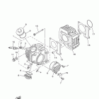 TTR110E TTR110ED Головка цилиндра