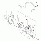 V STAR 1300 XVS13ADCB/XVS13ADB Впускная система 2