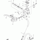 YZ85 YZ85D Главный тормозной цилиндр,передний