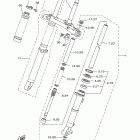 TW200 TW200E1/TW200E1C Передняя вилка