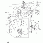 TW200 TW200E1/TW200E1C Топливный бак