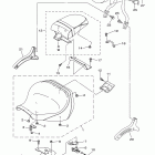 V STAR 1300 TOURER XVS13CTECB/XVS13CTEB Сидение