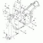V STAR 950 XVS95DW/XVS95DB/XVS95DCW/XVS95DCB Рама