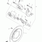 V STAR 650 CUSTOM XVS65DCB/XVS65DB Передний тормозной суппорт