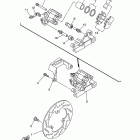 XT250 XT250DC/XT250D Задний суппорт