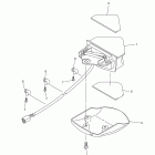 WR250F WR250FD Фонарь задний