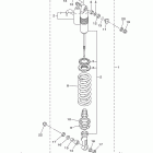 WR450F WR450FD Задняя подвеска