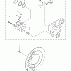 V STAR 1300 XVS13ADCB/XVS13ADB Задний суппорт