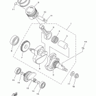 TTR125LE TTR125LED Коленчатый вал и Поршень