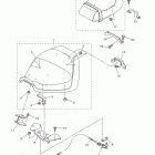 V STAR 950 XVS95DW/XVS95DB/XVS95DCW/XVS95DCB Сидение