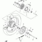 TTR125LE TTR125LED Заднее колесо