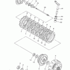 WR450F WR450FD Сцепление