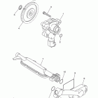 V STAR 650 CUSTOM XVS65DCB/XVS65DB Масляный насос