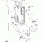 YZ85 YZ85D Радиатор и Патрубки