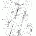WR450F WR450FD Передняя вилка