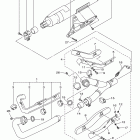 V STAR 1300 XVS13ADCB/XVS13ADB Выхлопная система