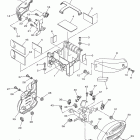 V STAR 950 XVS95DW/XVS95DB/XVS95DCW/XVS95DCB Боковая панель