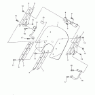 V STAR 950 TOURER XVS95CTEB/XVS95CTECB Обтекатели