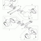 YZF-R1 YZFR1DR/YZFR1DCR/YZFR1DCL/YZFR1DCG/YZFR1DL/YZFR1DG Поворотники