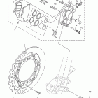 WR450F WR450FD Передний тормозной суппорт