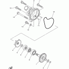 WR250F WR250FD Водяной насос