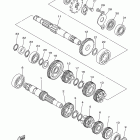 TW200 TW200E1/TW200E1C Трансмиссия