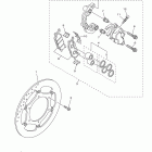 V STAR 950 XVS95DW/XVS95DB/XVS95DCW/XVS95DCB Передний тормозной суппорт