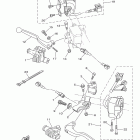 XT250 XT250DC/XT250D Рулевые переключатели