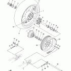 V STAR 1300 XVS13ADCB/XVS13ADB Заднее колесо