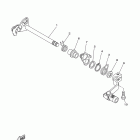 YZ85 YZ85D Вал переключения