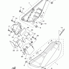 TTR125LE TTR125LED Боковая панель