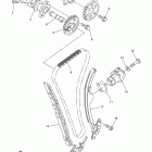 WR250R WR25RDC/WR25RD Цепь механизма газораспределения