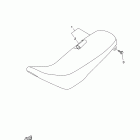 TTR125LE TTR125LED Сидение