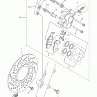 TTR230 TTR230D Передний тормозной суппорт