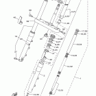 V STAR 650 CUSTOM XVS65DCB/XVS65DB Передняя вилка