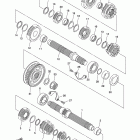STRYKER XVS13CDCR/XVS13CDB/XVS13CDCB/XVS13CDR Трансмиссия